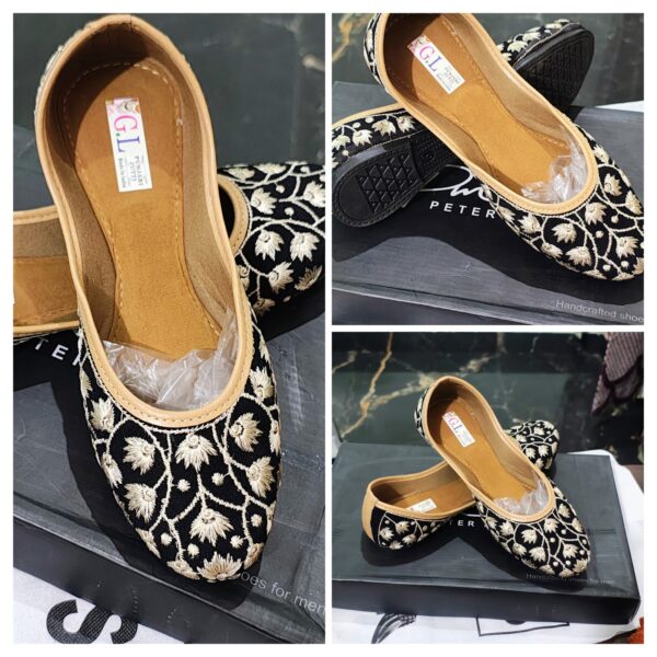 Black Silver Shoe