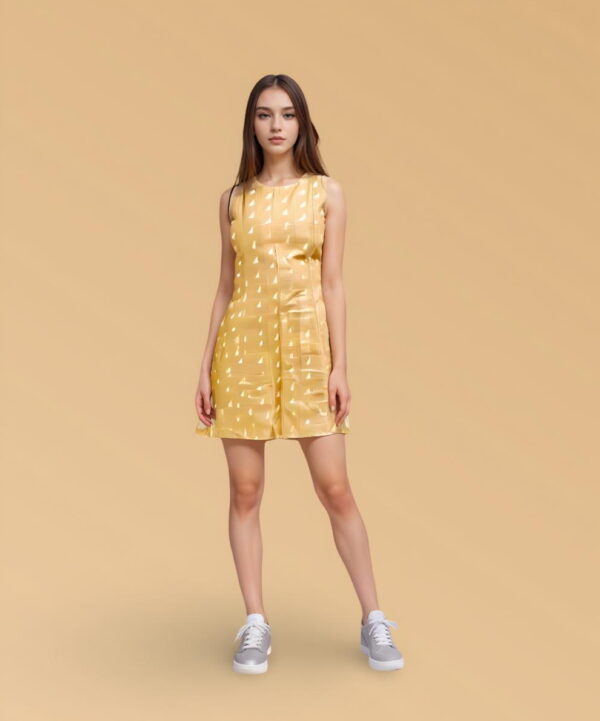 Yellow Cotton Dress
