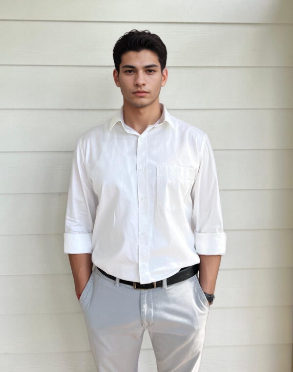 White cotton Shirt
